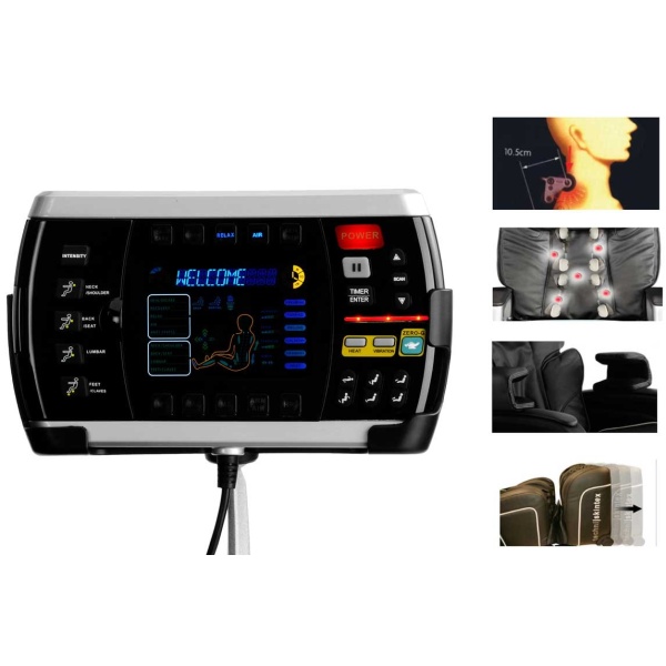 Poltrona di massaggi con schermo