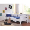 Brancheria da letto bambino blu e bianco