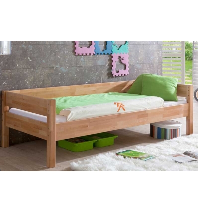 Letto singolo in legno