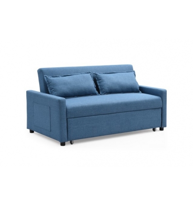 Divano letto azzurro