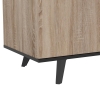 CREDENZA 3 ANTE EBONY