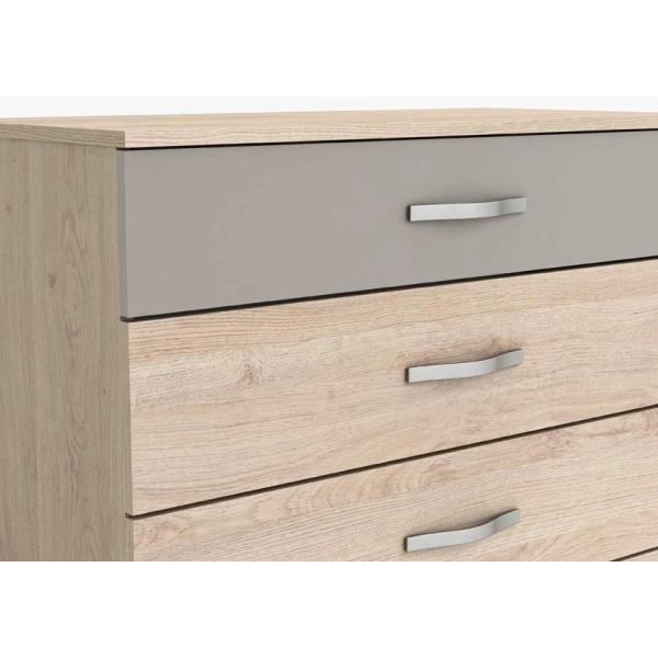 Cassettiera bicolor 4 cassetti