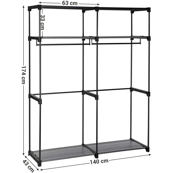 Armadio in tessuto Songmics