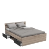 LETTO MATRIMONIALE CON CASSETTI ALASKA