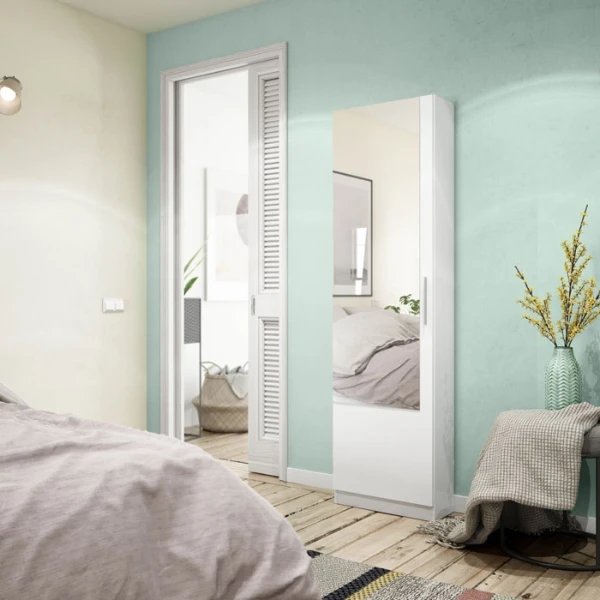 Scarpiera con specchio