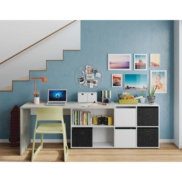 Scrivania Reversibile Multifunzionale