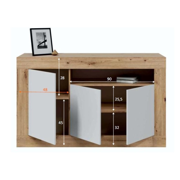 Credenza 3 Ante