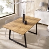 MESA COMEDOR EXTENSIBLE ESTILO INDUSTRIAL WATT