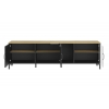 MUEBLE TV LARGO DE ESTILO INDUSTRIAL RANDY 