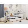 CAMA INFANTIL CASITA CON CAJONES Y BARANDILLA MISSISSIPPI