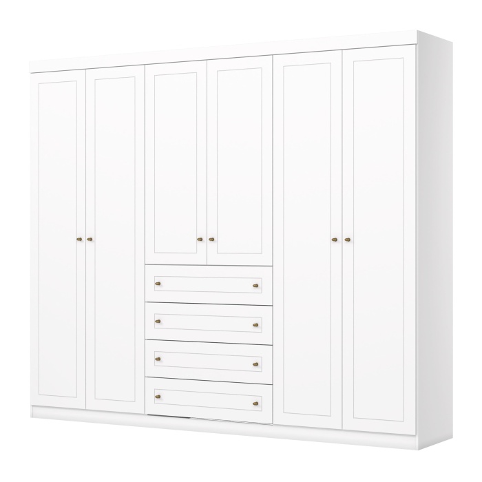 ARMARIO VESTIDOR 6 PUERTAS TILIUM