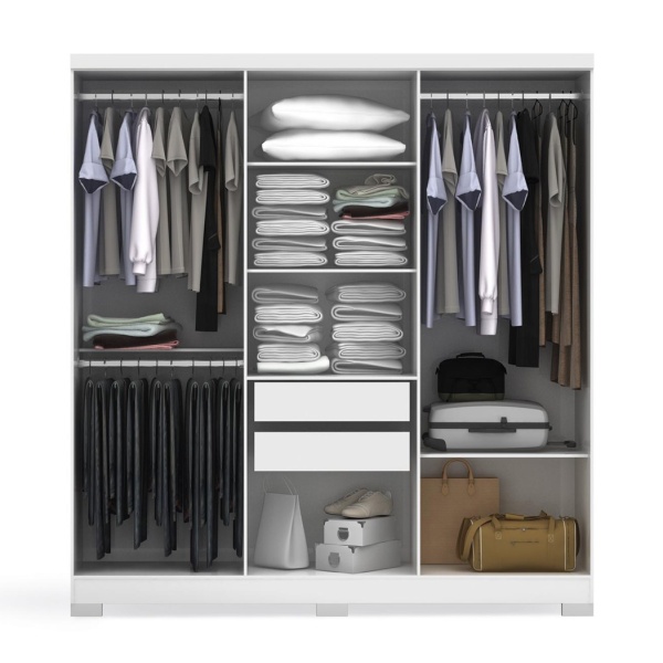 ARMARIO VESTIDOR 6 PUERTAS WALK