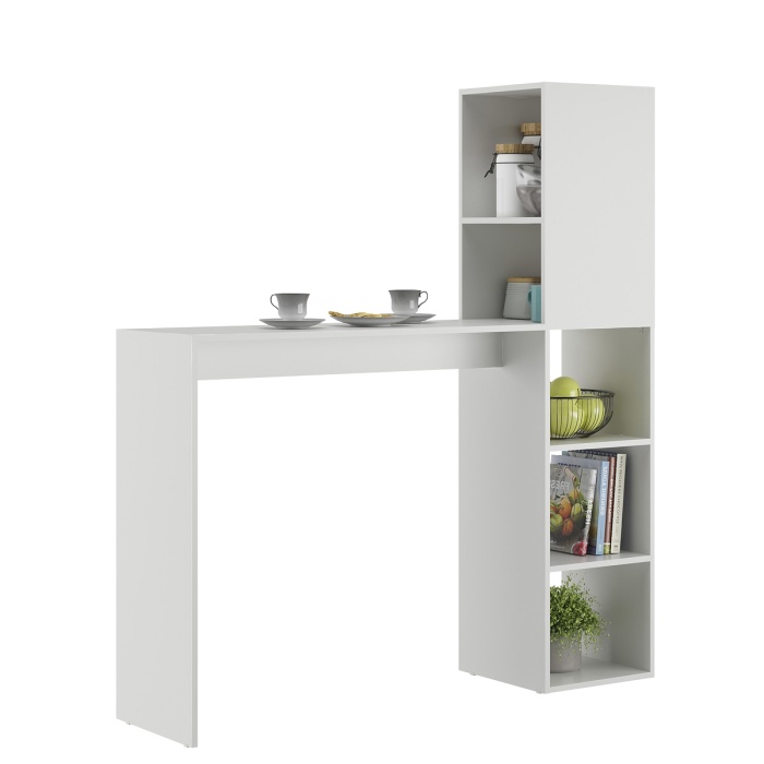 MESA ALTA CON ESTANTES CLEVER