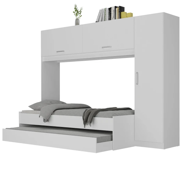 CAMA PUENTE ANNALIS CON COLCHONES