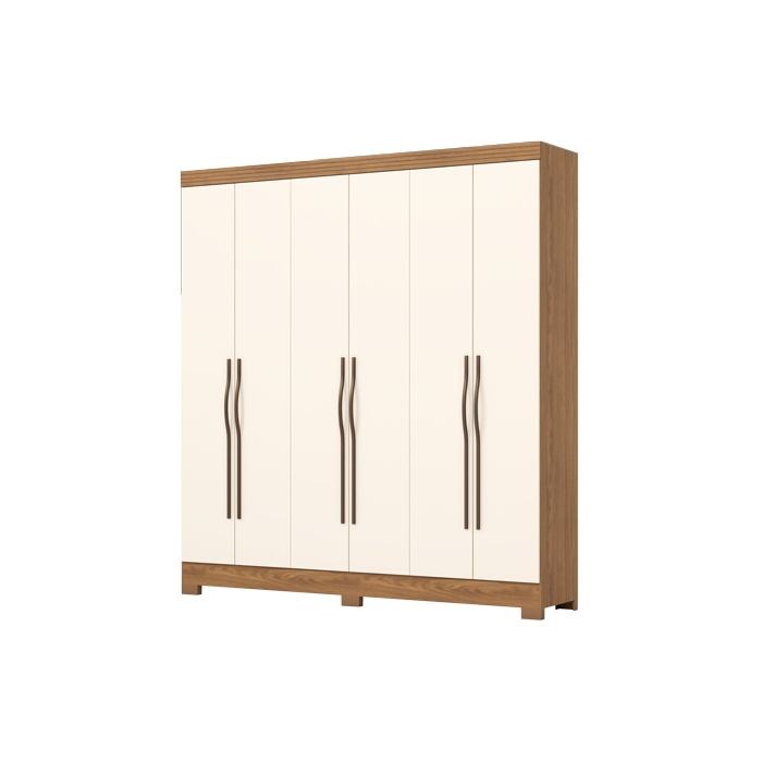 ARMARIO 6 PUERTAS BICOLOR WILSOR