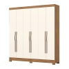 ARMARIO 6 PUERTAS BICOLOR WILSOR